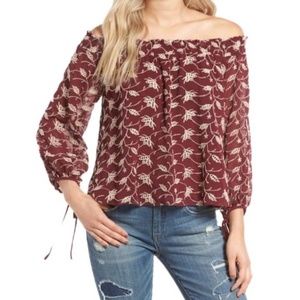 ASTR The label off the shoulder size small